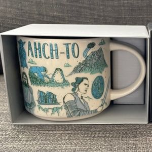 NEW Starbucks 2022 BEEN THERE Series Star Wars Collection - AHCH-TO